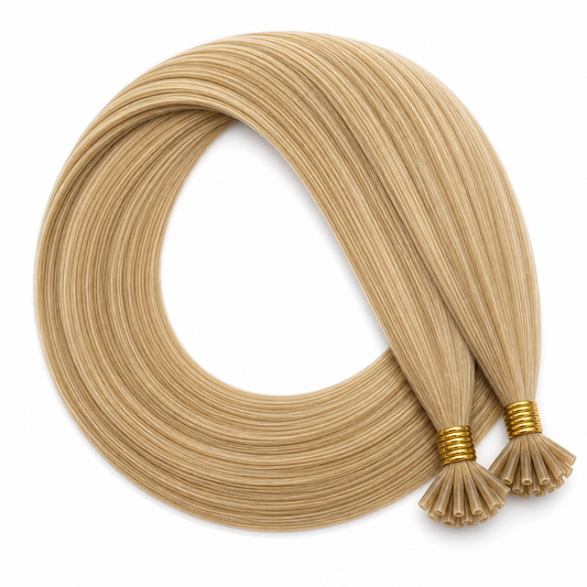 U-Tip Brun doré moyen méché blond foncé #10/24 - CAPRI