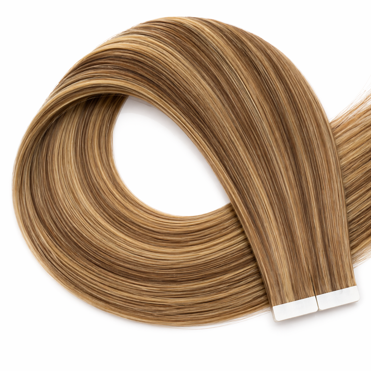 Bandes adhésives - Brun pâle méché blond doré #71 - DAMAS