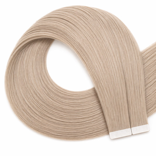 Lux Extensions Blond doré moderne et luxueux #76 DOHA Bandes Adhésives