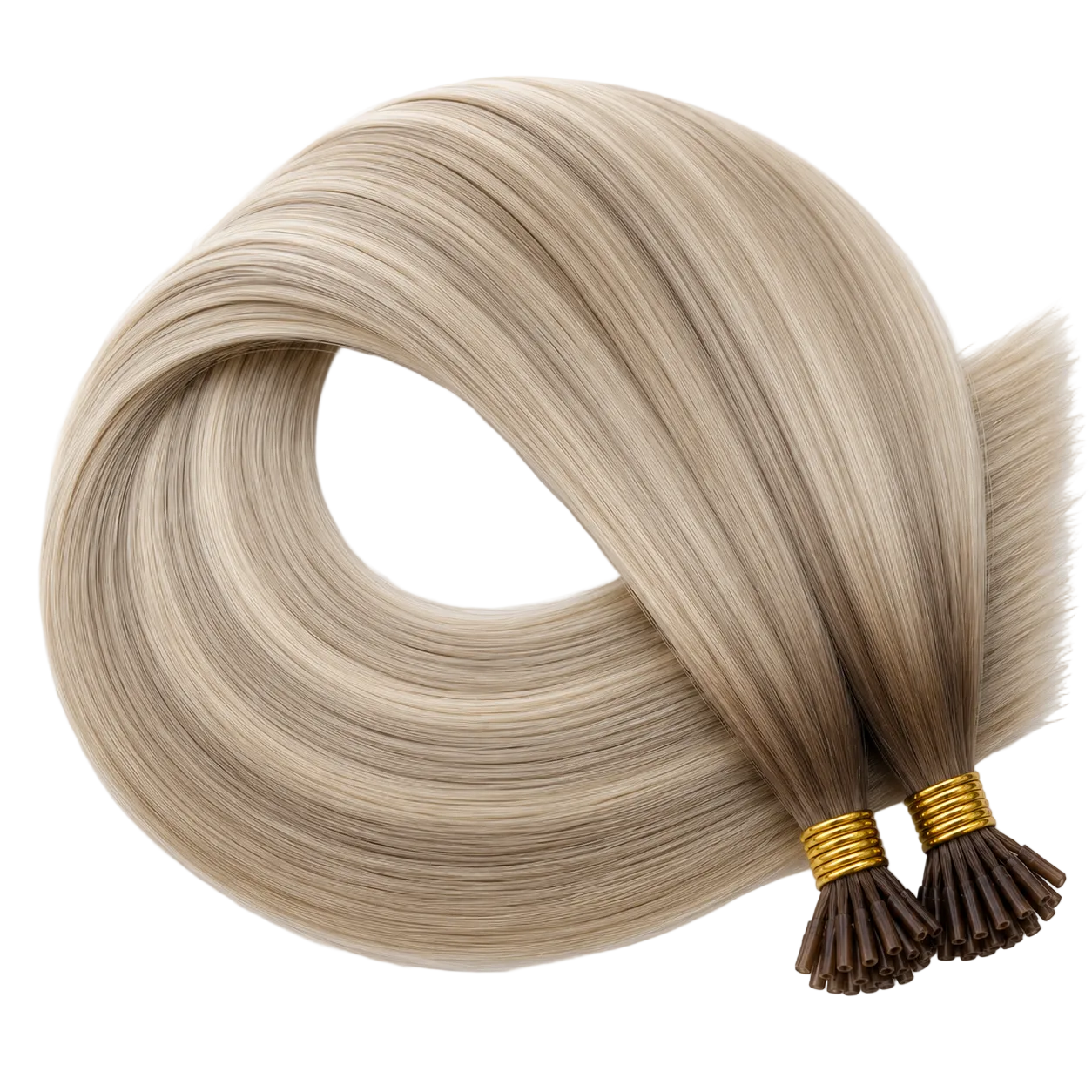 U-Tip Blond clair ombré chatain #77 - FLORENCE
