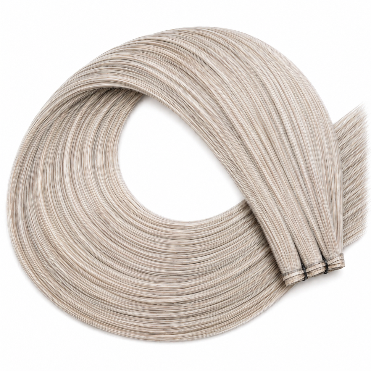 Clips - Blond cendré ombré, méché blond clair #80 - BORA BORA