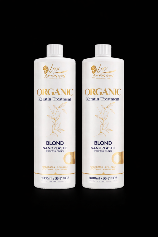 Traitement nanoplastie blonde