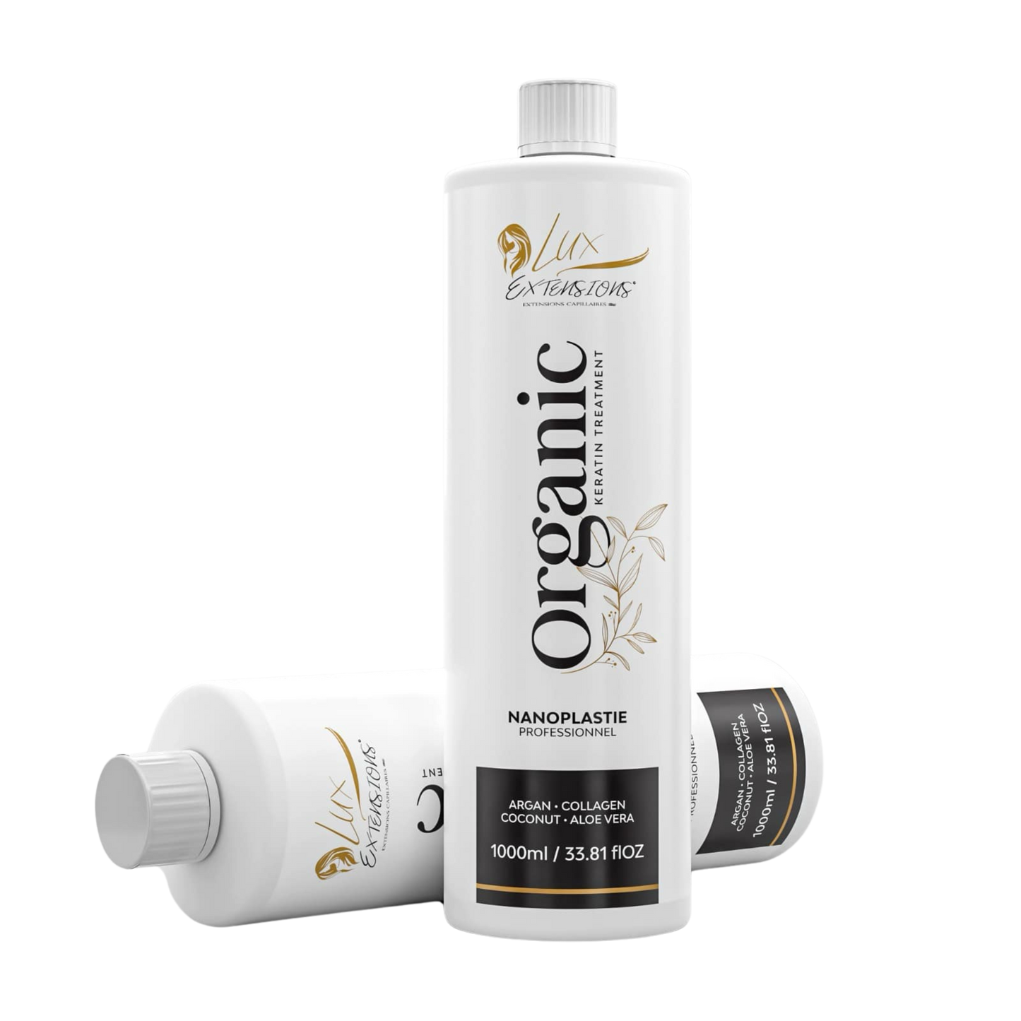 Nanoplastie Organic traitement capillaire Lux Extensions