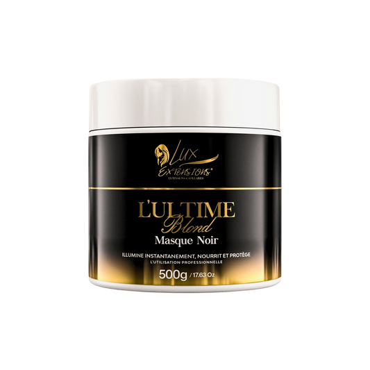 Ultime blond masque noir Lux Extensions