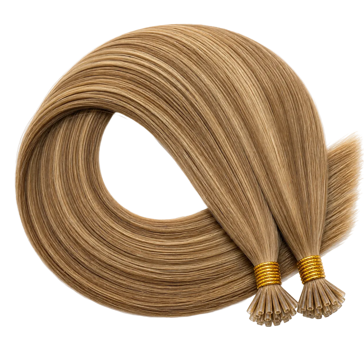U-Tip Brun pâle meché blond doré #71 - DAMAS