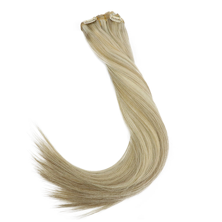 Lux Extensions Rallonges cheveux Blond doré- Blond #14/60 CLIPS