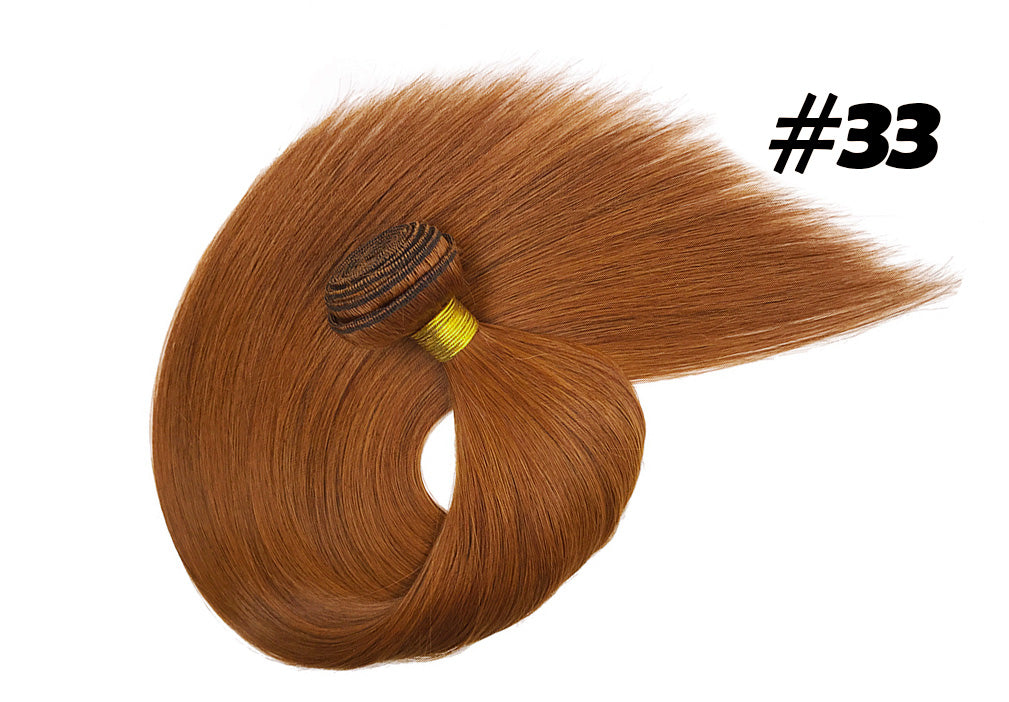Lux Extensions Rallonges cheveux Roux Naturel # 30 Trames