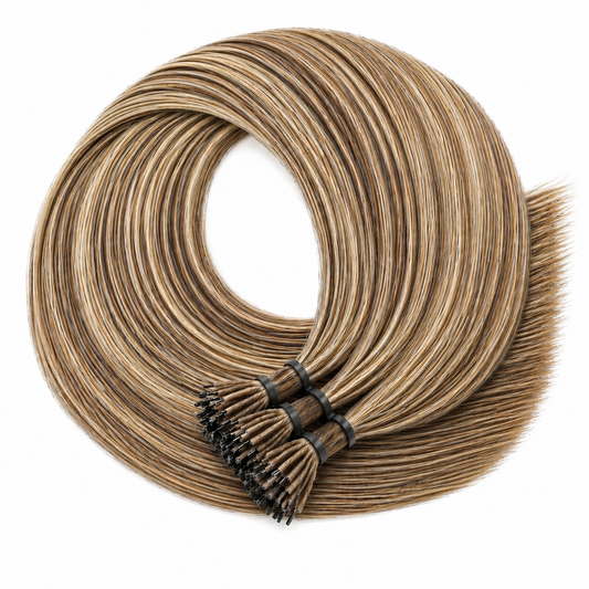 Nano ring - Chatain foncé méché blond clair #8/613 LISBONNE Nano Ring