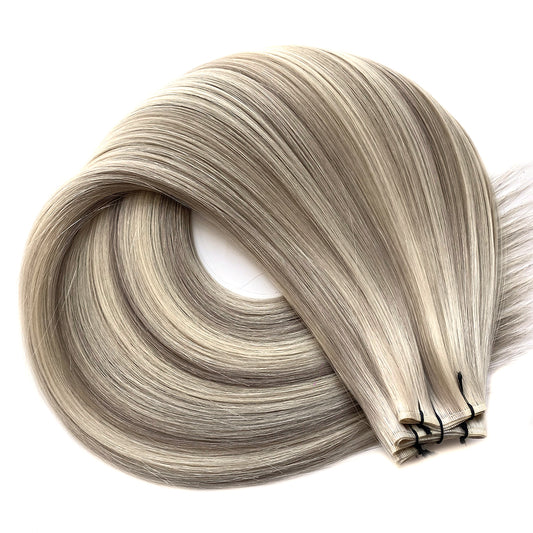 Trame Genius WEFT Habit Method Blond méché blond cendré # 613-18a