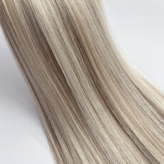 Trame Genius WEFT Habit Method Blond méché blond cendré # 613-18a