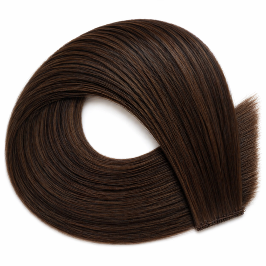 Trame genius weft - Brun foncé, méché châtain foncé #70 CASABLANCA