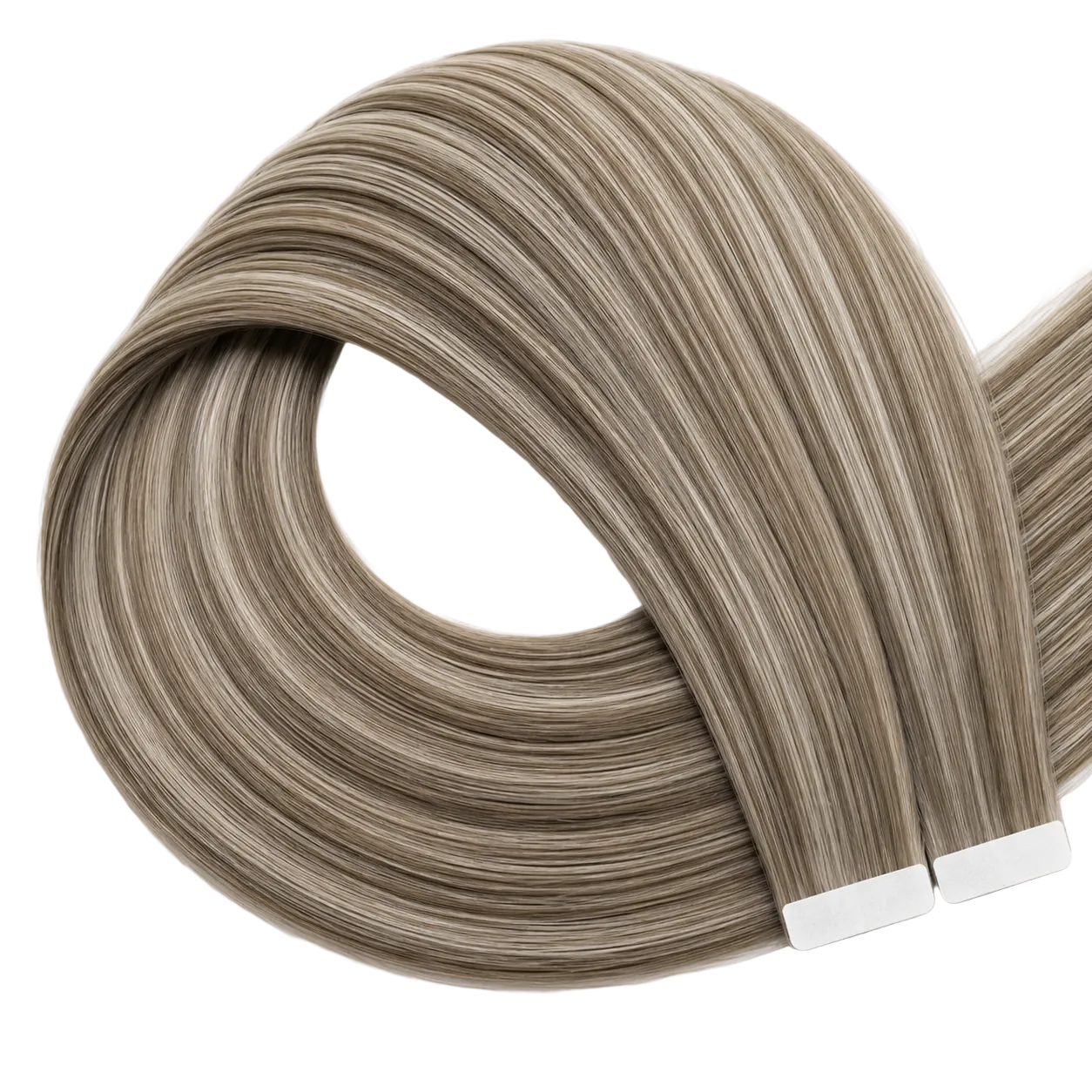Bandes adhésives - Châtain foncé méché blond clair #8/613 - LISBONNE