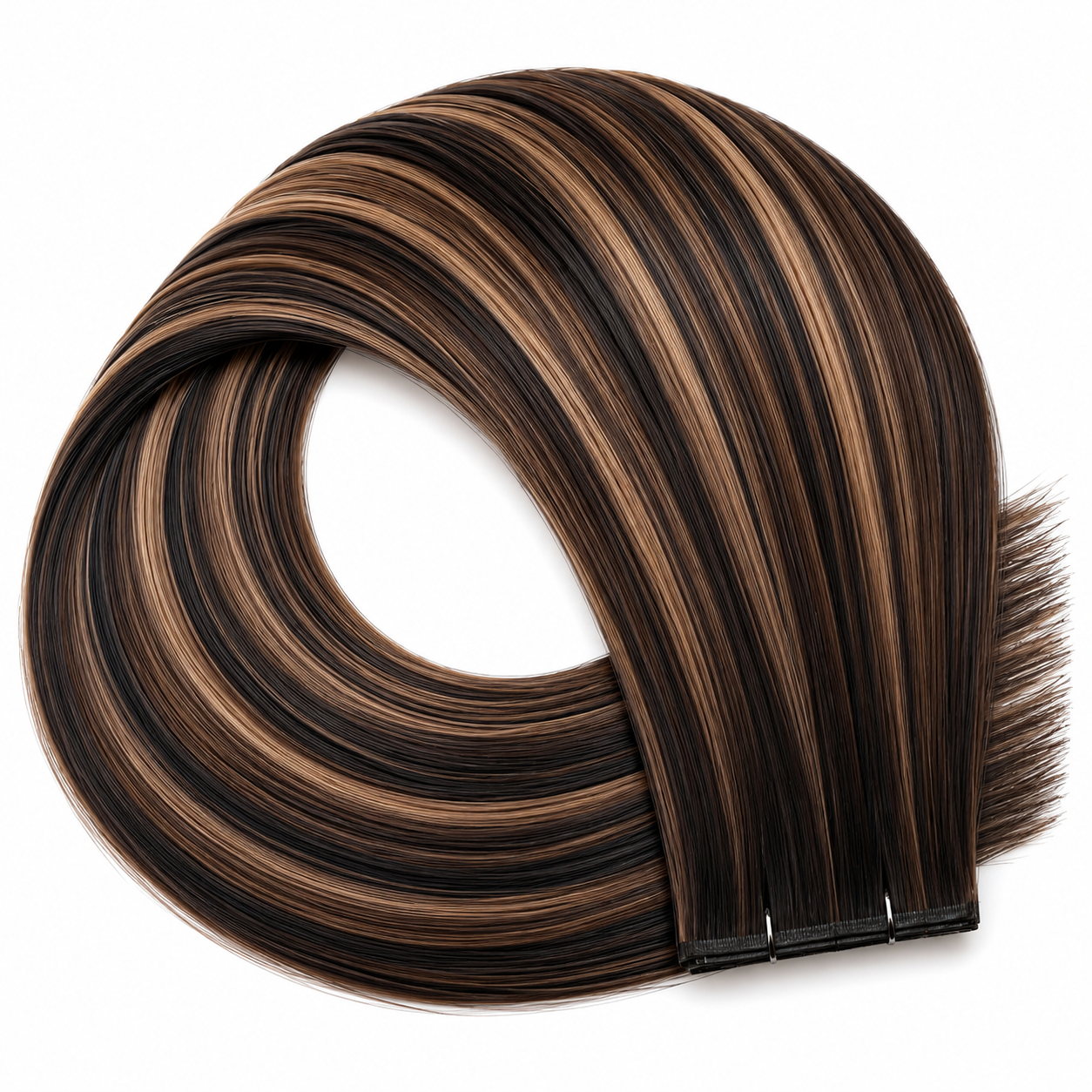 Clips - Noir naturel ombré meché blond cendré #82 - ANTIBES