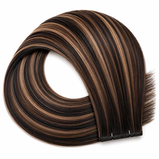 Clips - Noir naturel ombré meché blond cendré #82 - ANTIBES