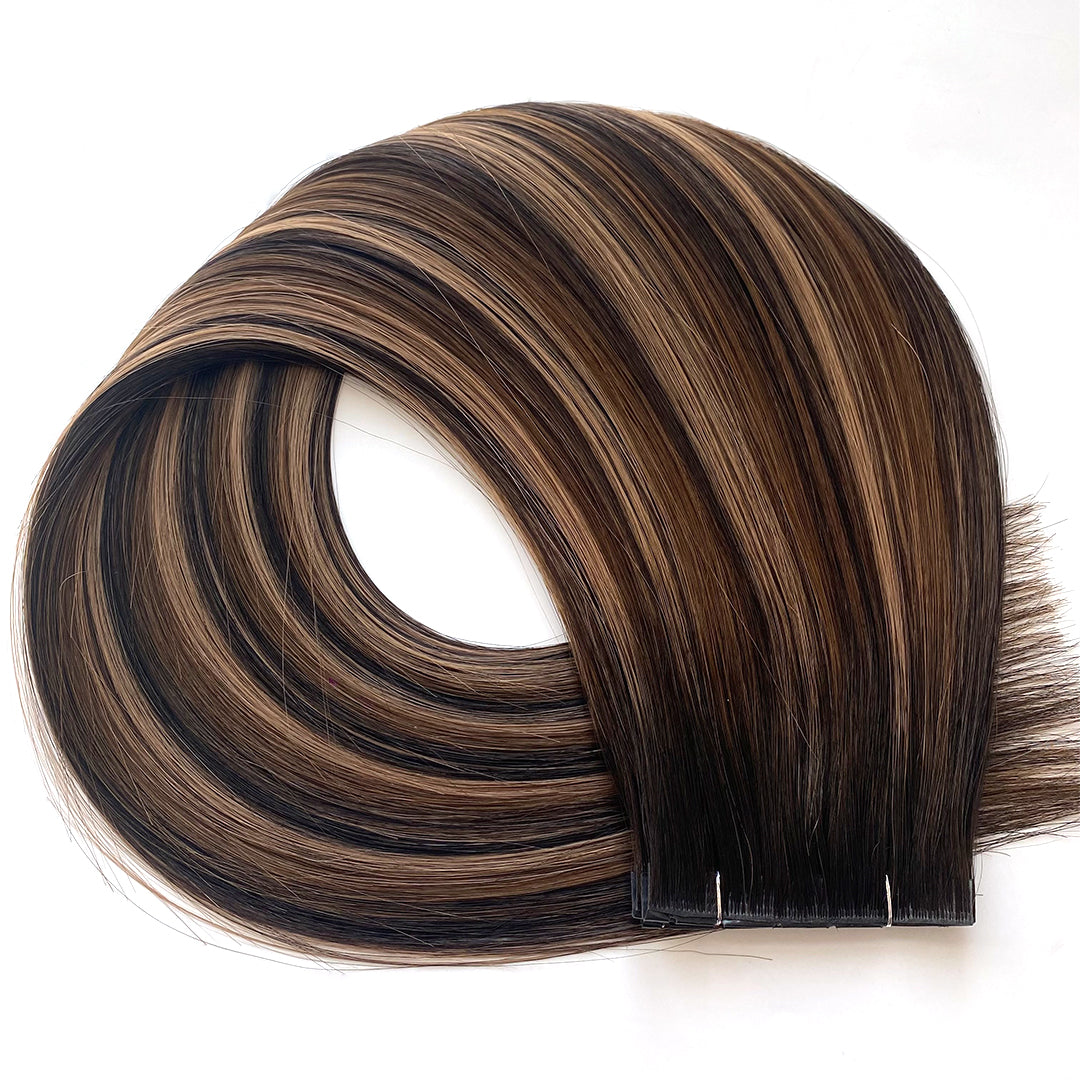 Trames/Welf - Noir naturel ombré méché blond cendré #82 - ANTIBES