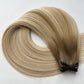 Trame Genius WEFT Habit Method Ombré châtain foncé blond doré méché châtain foncé  # waichow