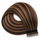 I-Tip Noir naturel ombré méché blond cendré 82 - ANTIBES