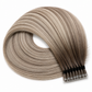 I-Tip Blond cendré ombré, méché blond clair #80 - BORA BORA
