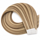 Bandes adhésives - Châtain foncé méché blond clair #8/613 - LISBONNE