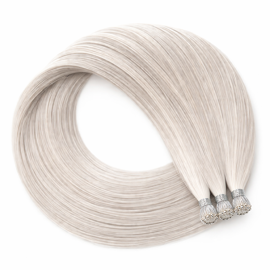 Lux Extensions Rallonges cheveux Argent Titane / Titanium Silver Nano Ring #Silver