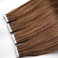 Lux Extensions Rallonges cheveux # Brun doré classique et solaire (Rome) Bandes Adhésives