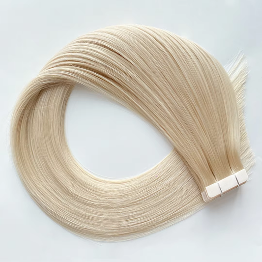 Lux Extensions Rallonges cheveux Blond Naturel # 60 (Stockholm) Bandes Adhésives