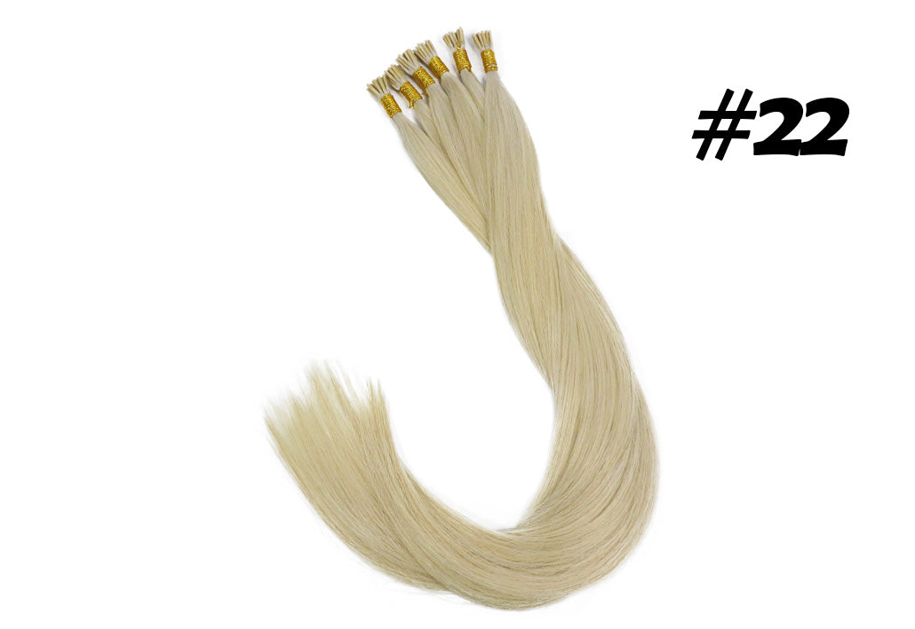 Lux Extensions Rallonges cheveux Blond Été # 22 I-TIP