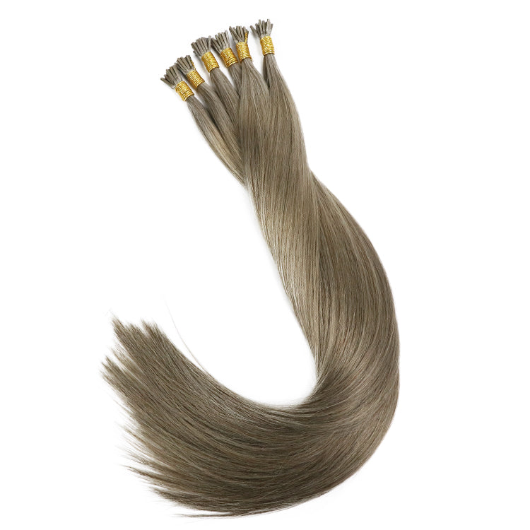 Lux Extensions Rallonges cheveux Blond Miel #18  I-TIP