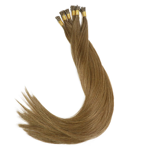 Lux Extensions Rallonges cheveux I TIP/ BRUN PÂLE #8