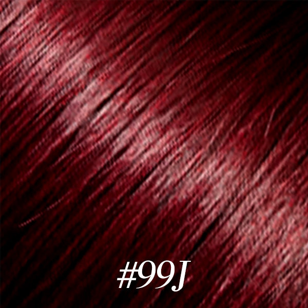 Lux Extensions Rallonges cheveux Bordeaux # 99J I-TIP