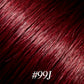 Lux Extensions Rallonges cheveux Bordeaux # 99J bandes adhésives
