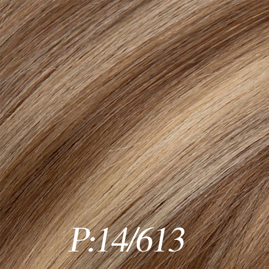 Lux Extensions Rallonges cheveux Blond doré- Blond Été Trames #14/613