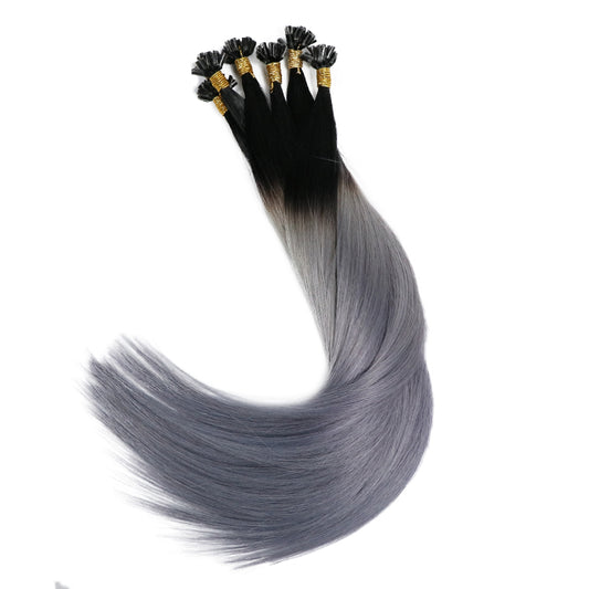 Lux Extensions Rallonges cheveux KERATINE FUSION / U TIP / NOIR BRUN